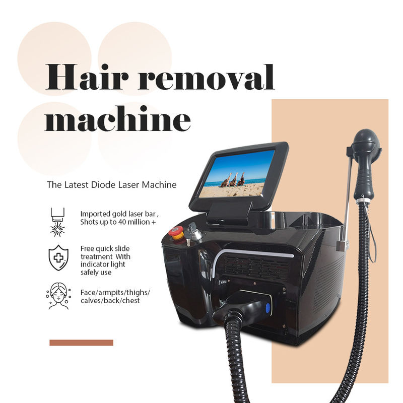 1064nm 705nm Laserowe usuwanie włosów o potrójnej długości fali, zatwierdzone przez FDA maszyny do depilacji laserowej