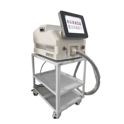 Przenośna laserowa maszyna do depilacji laserowej o mocy 500 W 808 nm 3 fale