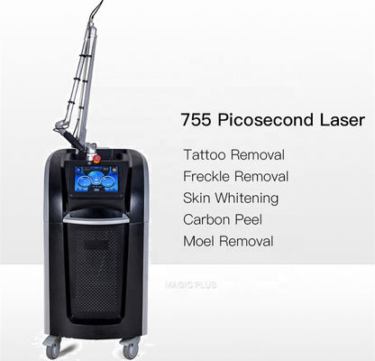 2mm do 10mm Pico Laserowa maszyna do usuwania tatuażu Komercyjna
