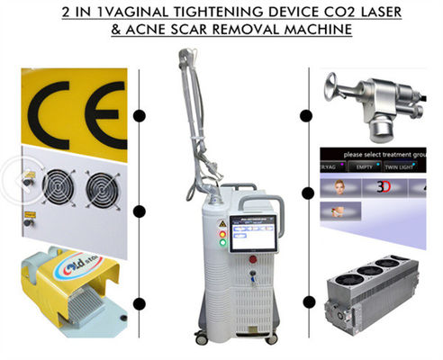 Laserowa maszyna frakcyjna Co2 10600nm